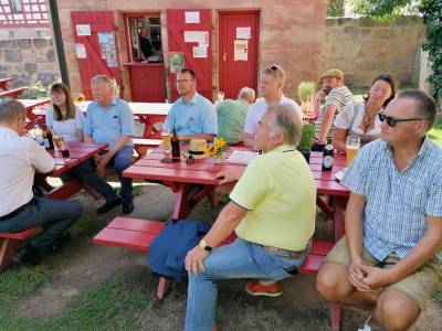 Interessierte Gäste