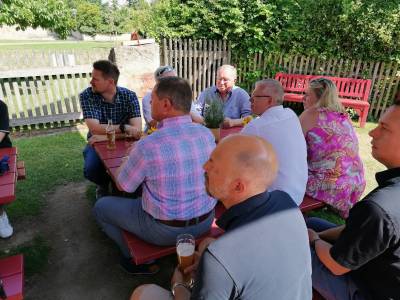 Interessierte Gäste